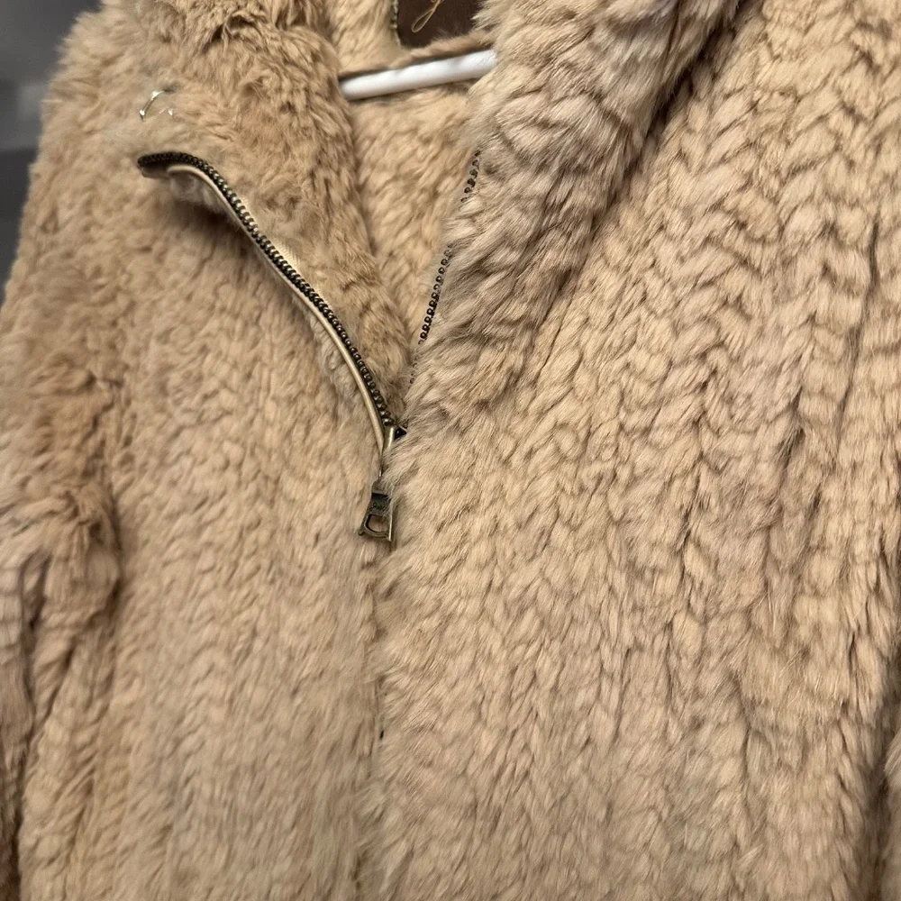 Guess Rabbit Fur Jacket - Picture 4 of 4
